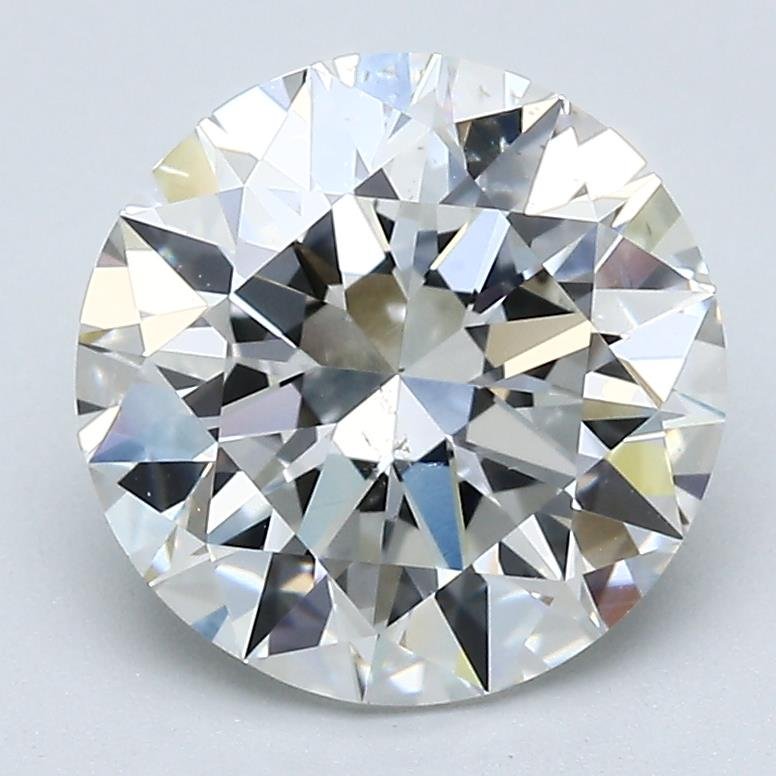 3.01ct G SI1 Very Good Cut Round Diamond