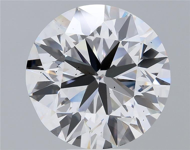 10.01ct F SI1 Good Cut Round Lab Grown Diamond