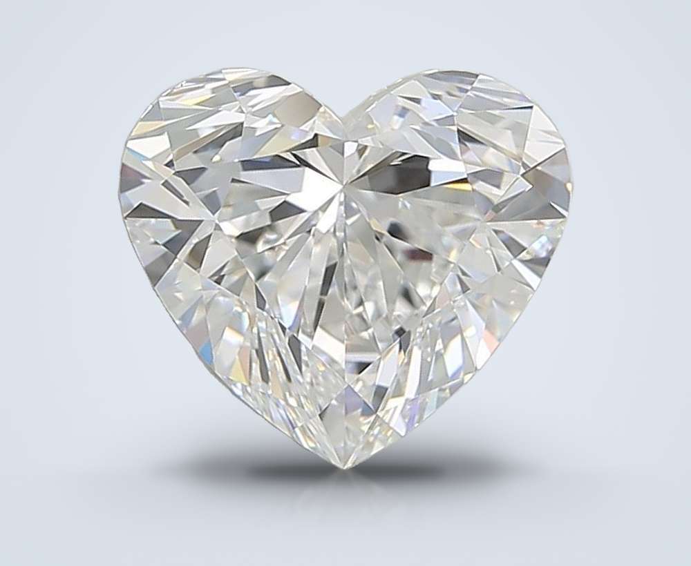 4.23 Carat Heart Lab Diamond