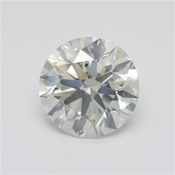 8.03ct K SI2 Rare Carat Ideal Cut Round Diamond