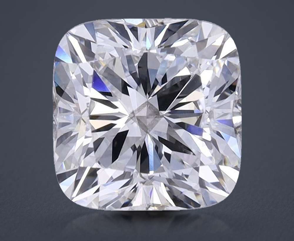 1.62 Carat Cushion Lab Diamond