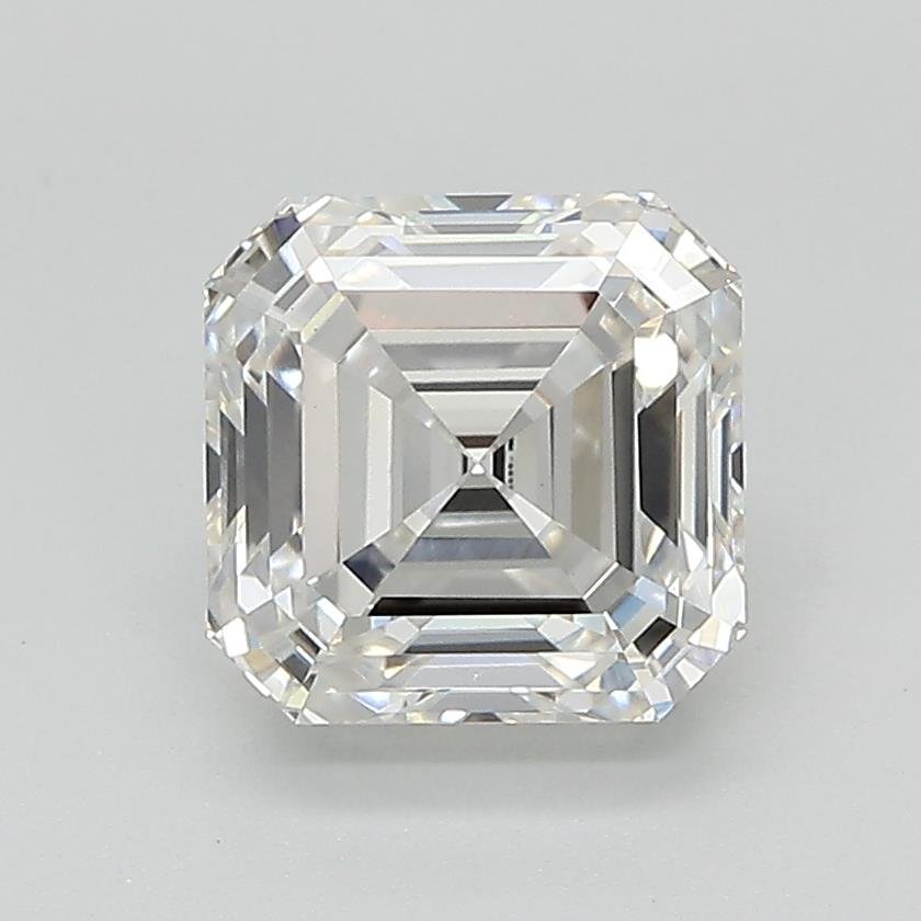 2.06ct G VVS2 Very Good Cut Asscher Lab Grown Diamond