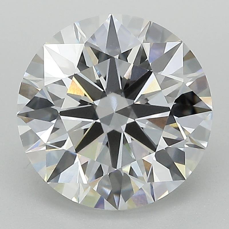 3.52ct E VVS2 Rare Carat Ideal Cut Round Lab Grown Diamond