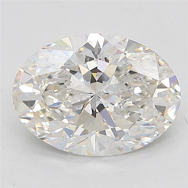 2.08ct F VS1 Rare Carat Ideal Cut Oval Lab Grown Diamond