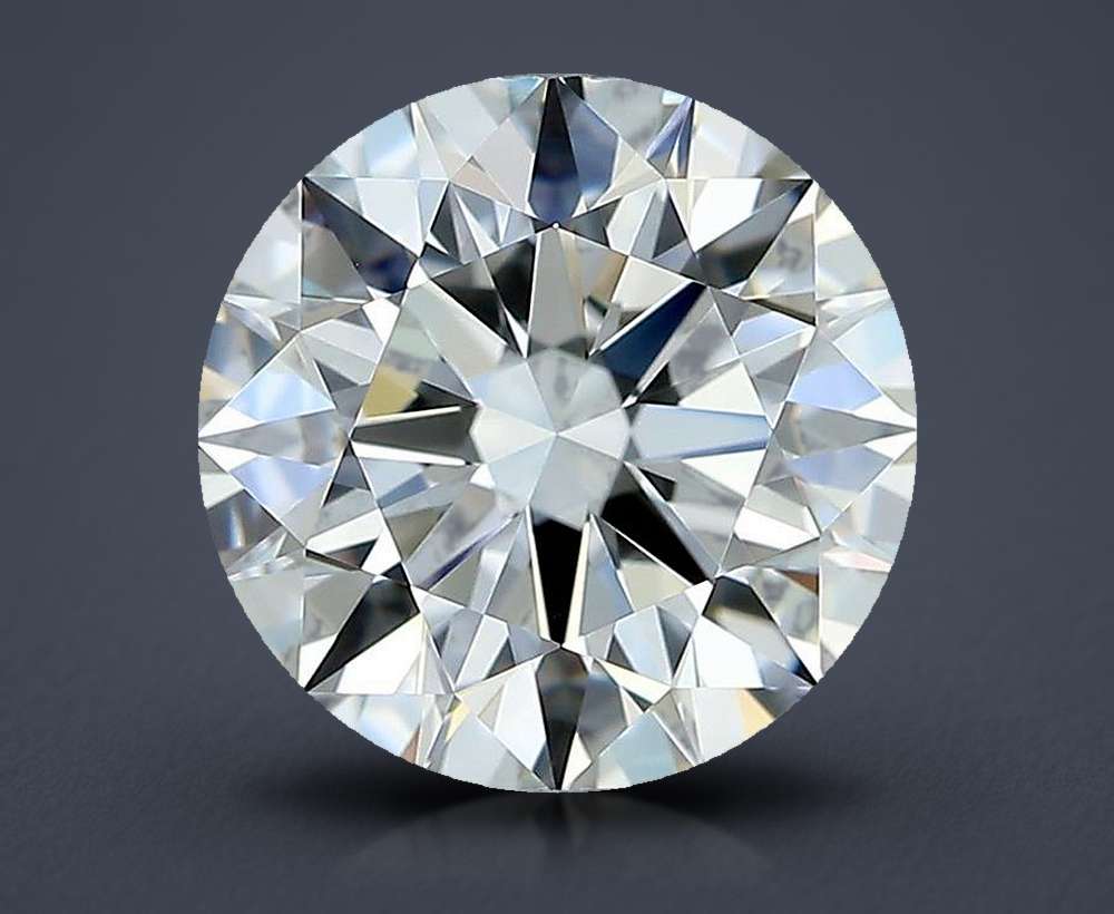 2.03 Carat Round Natural Diamond