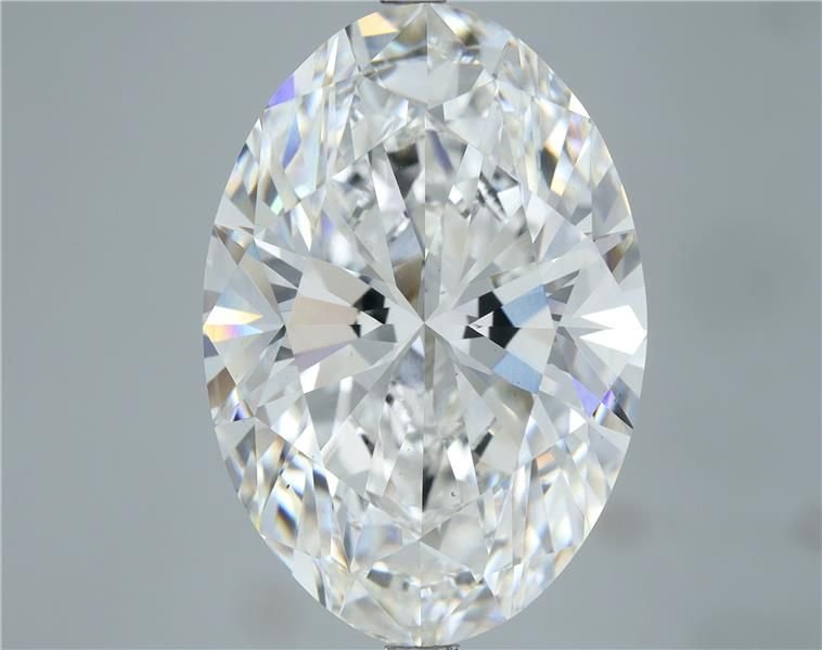 12.08ct F VS1 Rare Carat Ideal Cut Oval Lab Grown Diamond