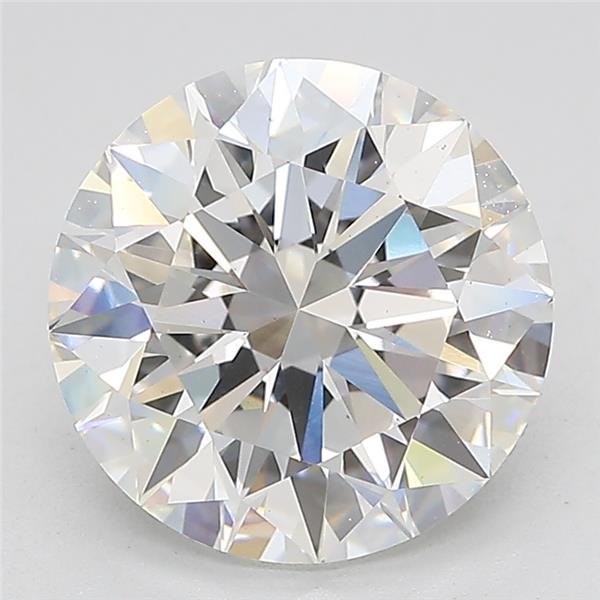 3.55ct E VS1 Rare Carat Ideal Cut Round Lab Grown Diamond