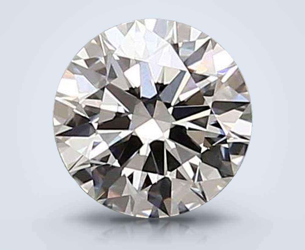 0.89 Carat Round Lab Diamond
