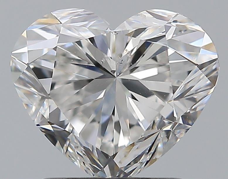 1.61ct G SI2 Rare Carat Ideal Cut Heart Diamond