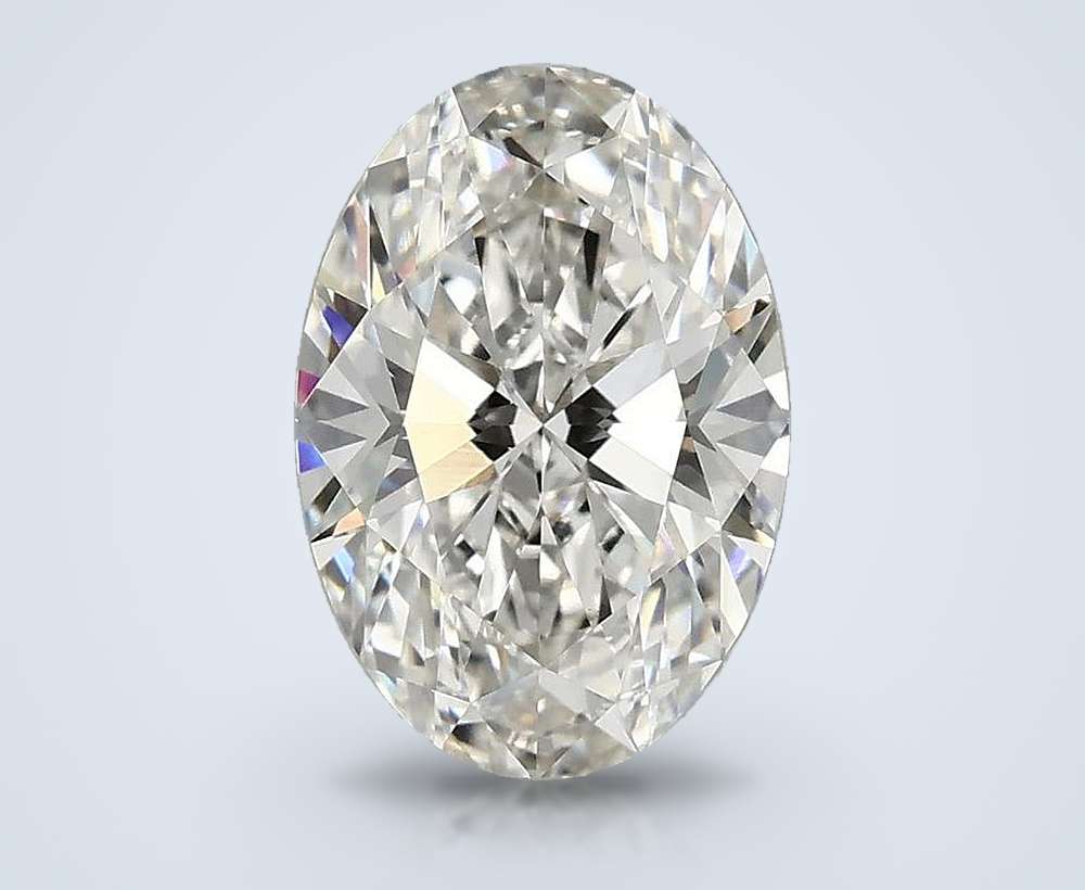 2.43 Carat Oval Lab Diamond