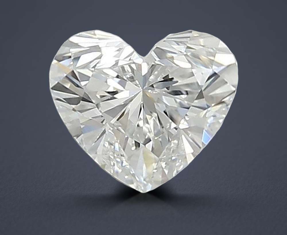 1.00 Carat Heart Lab Diamond