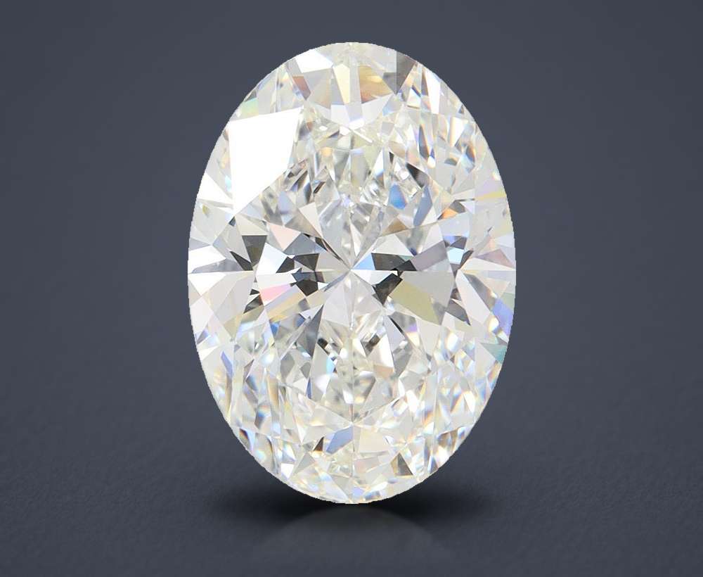 4.78 Carat Oval Lab Diamond