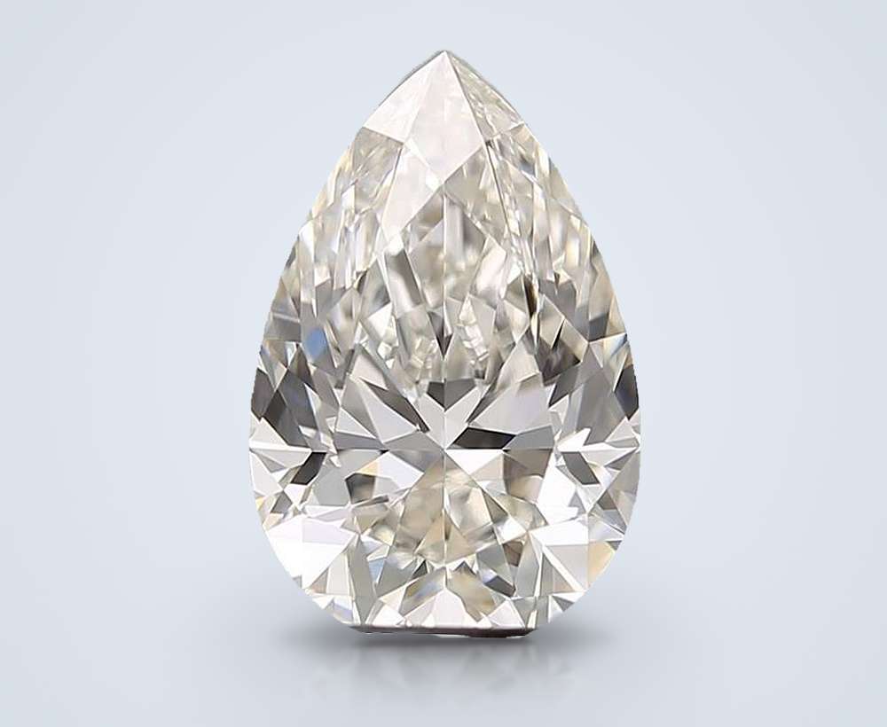 1.60 Carat Pear Natural Diamond