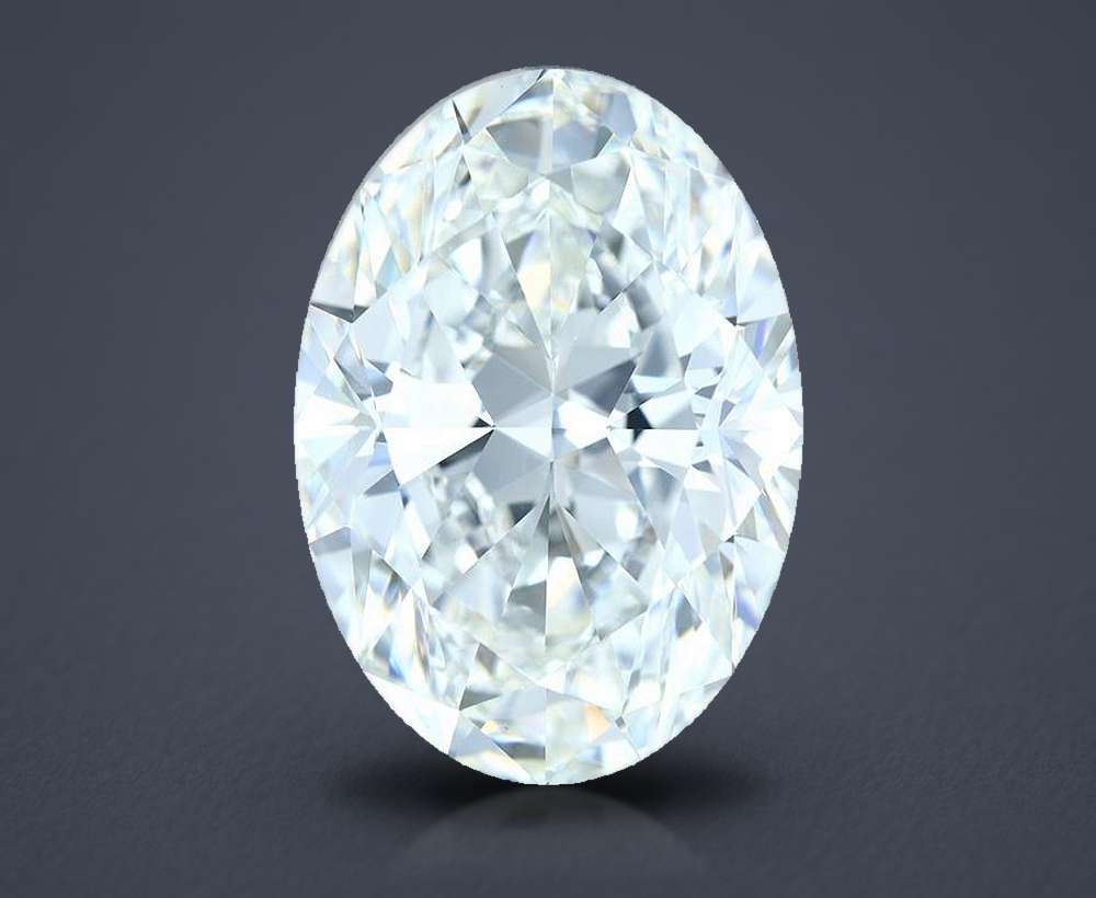 15.08 Carat Oval Natural Diamond