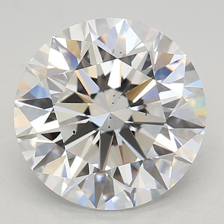 3.20ct D VS2 Excellent Cut Round Lab Grown Diamond