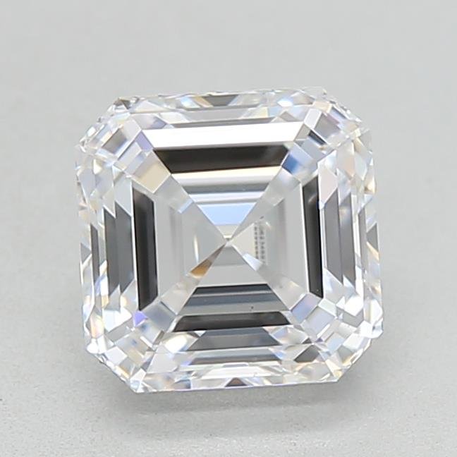 1.01ct D SI1 Rare Carat Ideal Cut Asscher Lab Grown Diamond