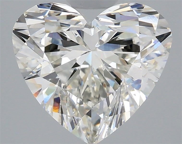 3.42ct H VS1 Rare Carat Ideal Cut Heart Lab Grown Diamond