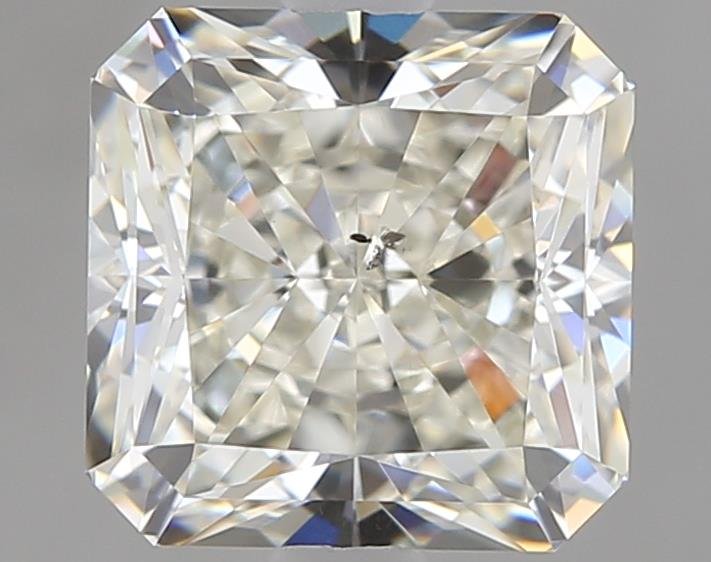 1.70ct K SI1 Rare Carat Ideal Cut Radiant Diamond