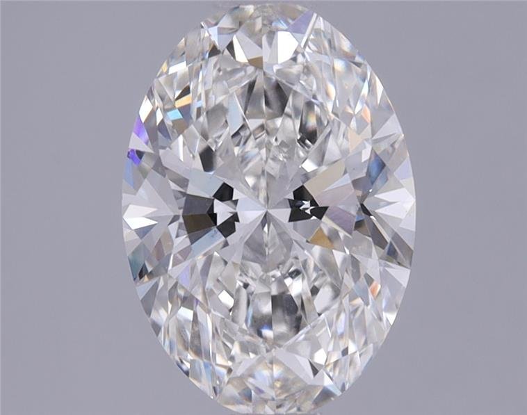 1.38ct G VS1 Rare Carat Ideal Cut Oval Lab Grown Diamond