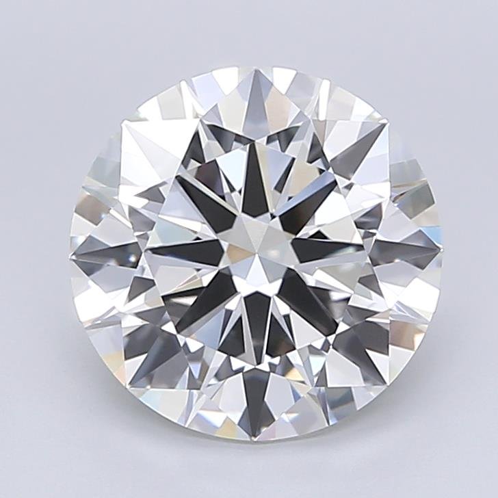 4.73ct F VVS2 Excellent Cut Round Lab Grown Diamond