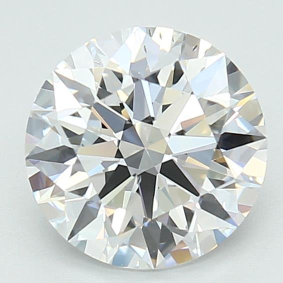 1.57ct D VS2 Rare Carat Ideal Cut Round Lab Grown Diamond