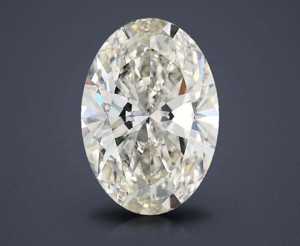 3.63 Carat Oval Lab Diamond