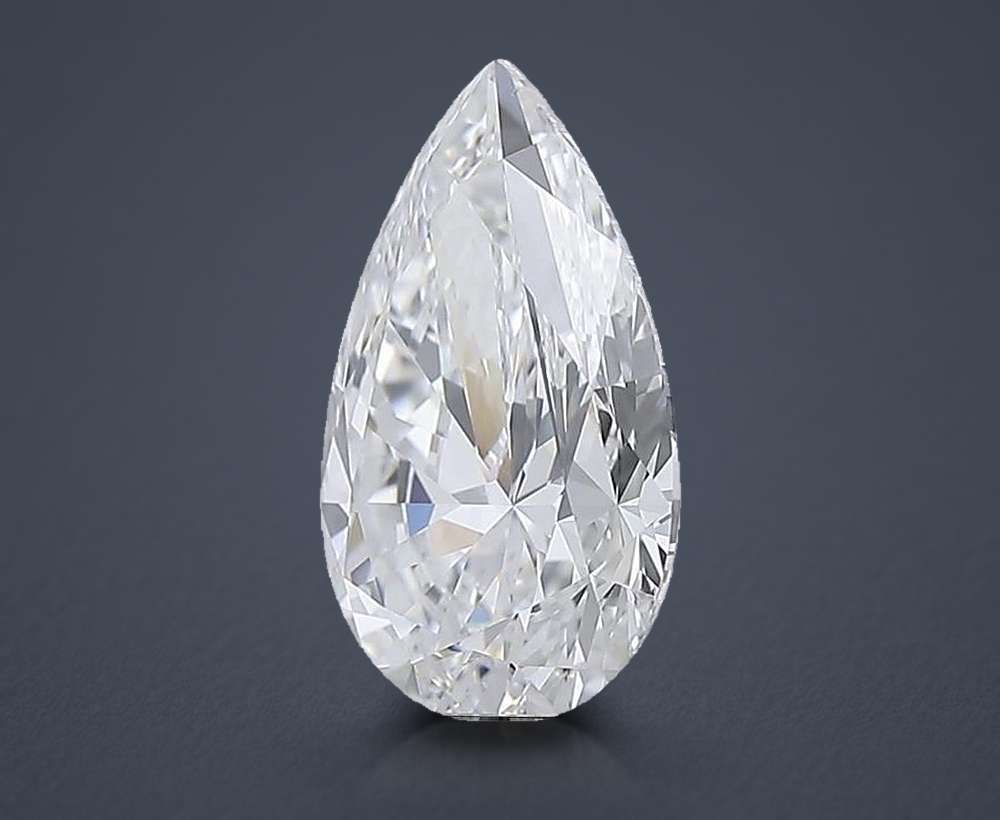 3.19 Carat Pear Lab Diamond