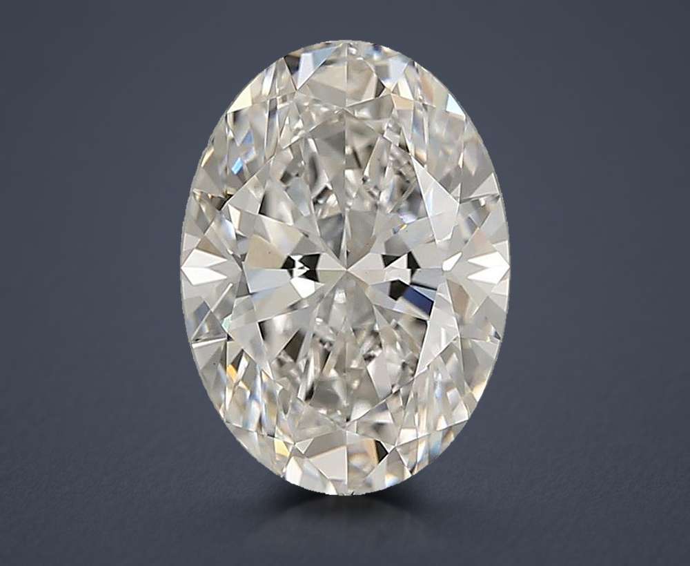 3.19 Carat Oval Lab Diamond