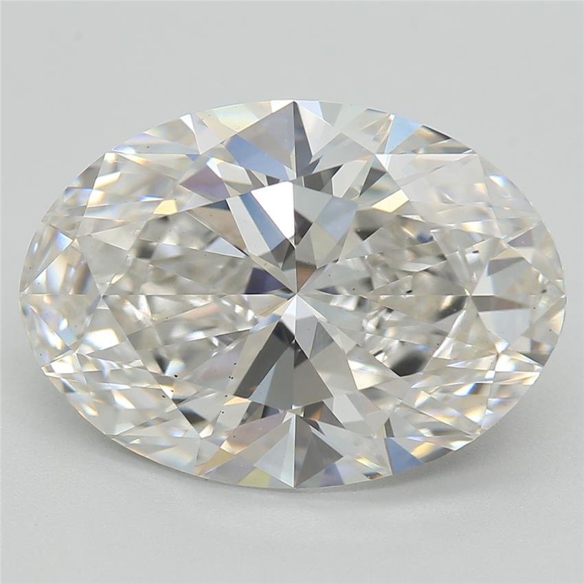 3.59ct G VS2 Rare Carat Ideal Cut Oval Lab Grown Diamond