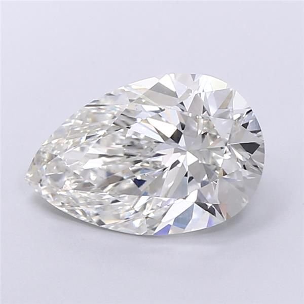 4.08ct G VS1 Rare Carat Ideal Cut Pear Lab Grown Diamond