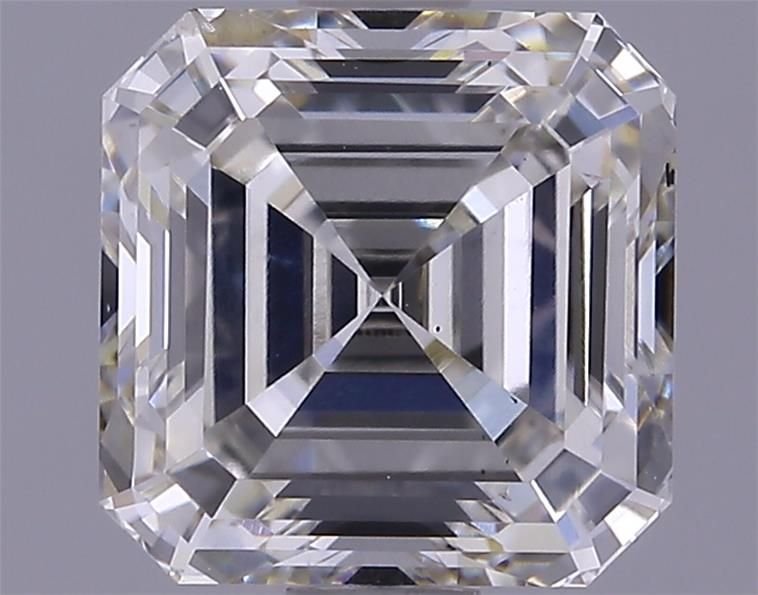 1.67ct H VS2 Rare Carat Ideal Cut Asscher Lab Grown Diamond