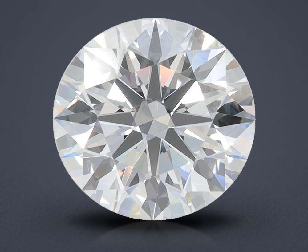 3.08 Carat Round Lab Diamond