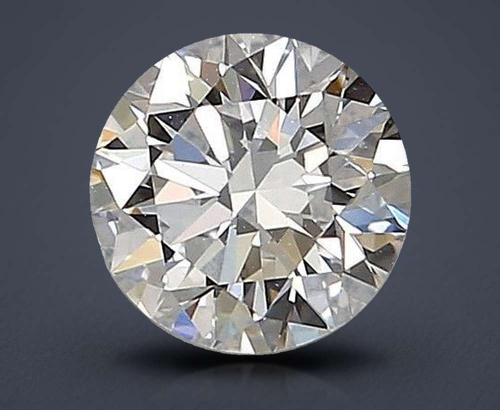 0.82 Carat Round Natural Diamond