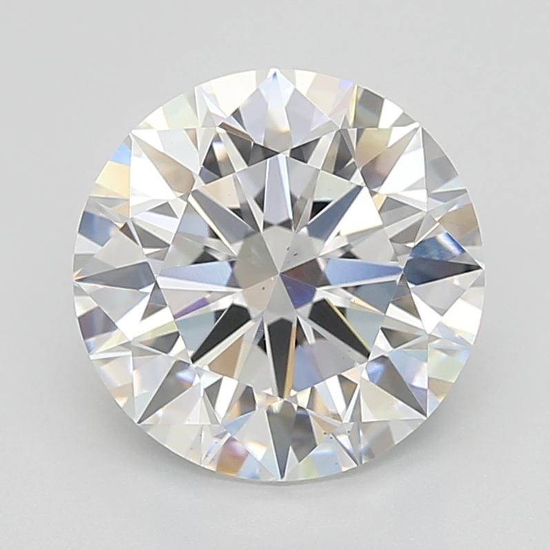 5.05ct D VS2 Rare Carat Ideal Cut Round Lab Grown Diamond