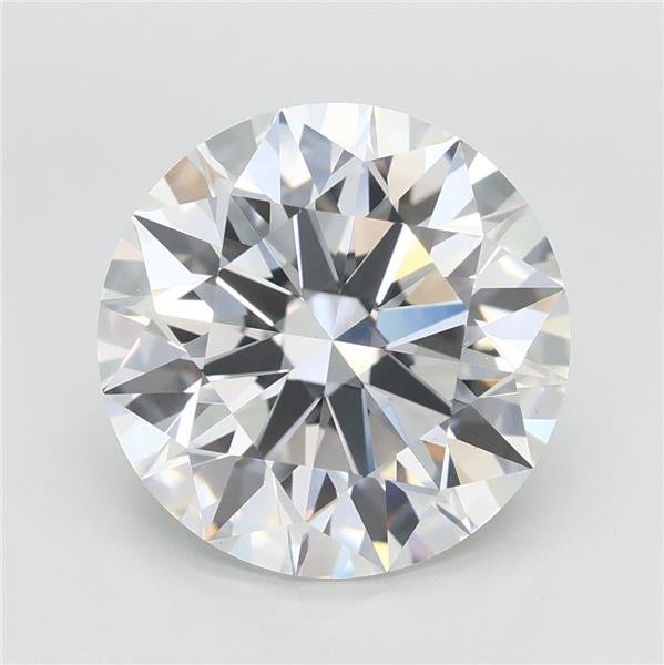 4.09ct E VS1 Rare Carat Ideal Cut Round Lab Grown Diamond