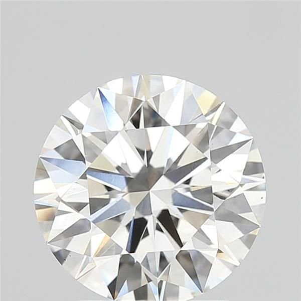 2.55ct H VS2 Rare Carat Ideal Cut Round Lab Grown Diamond