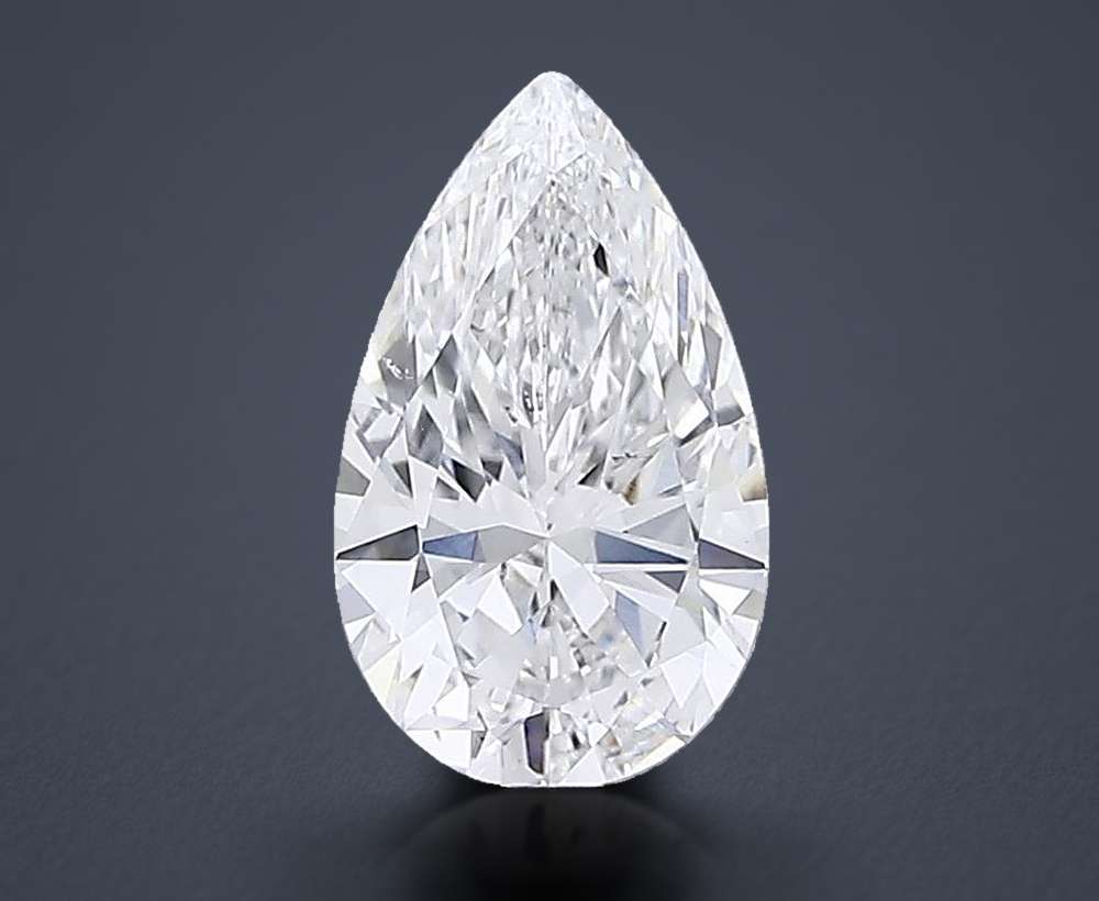 2.00 Carat Pear Lab Diamond