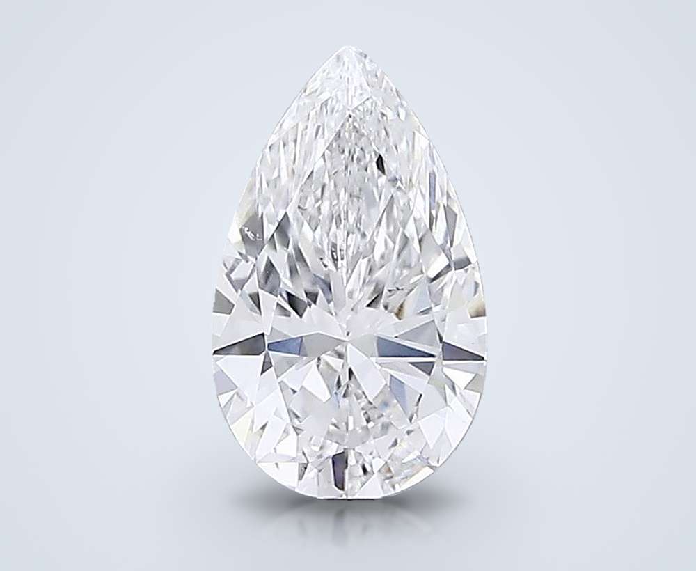 2.00 Carat Pear Lab Diamond