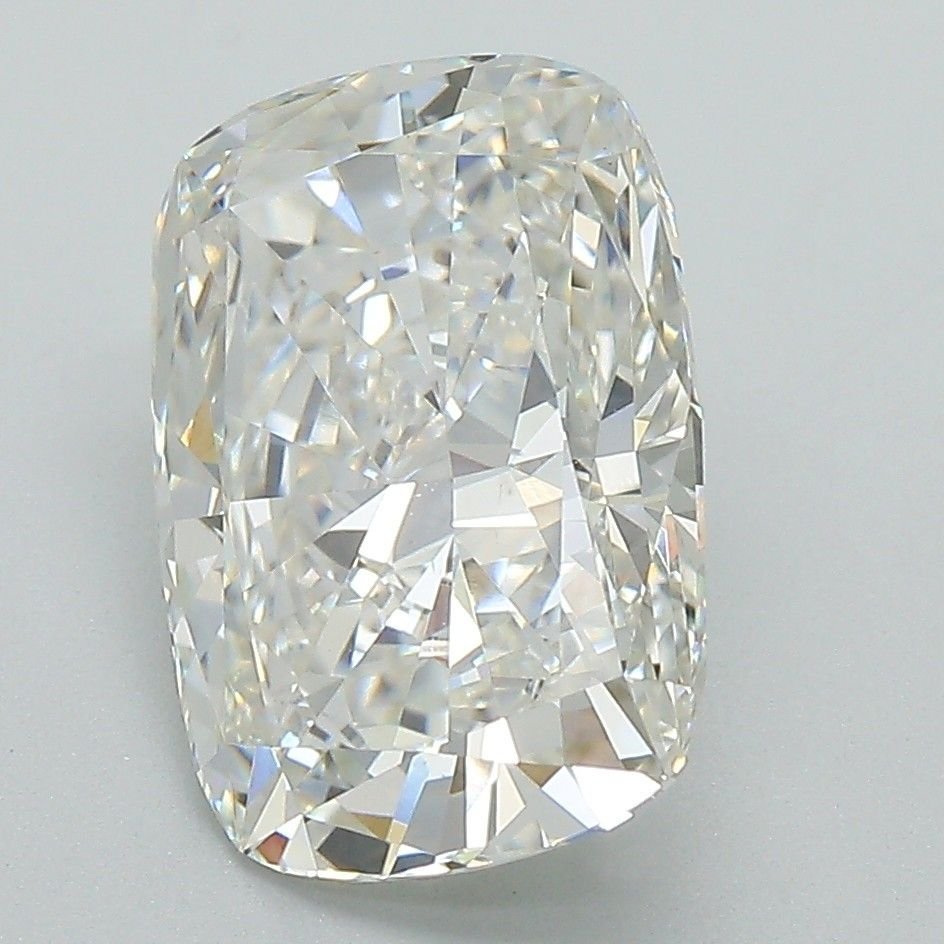 4.06ct G VS1 Rare Carat Ideal Cut Cushion Lab Grown Diamond