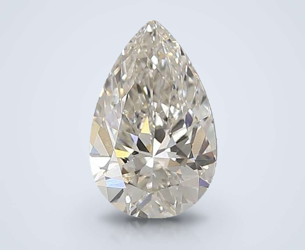 1.34 Carat Pear Lab Diamond
