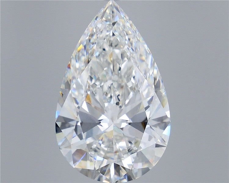 11.54ct E VVS2 Rare Carat Ideal Cut Pear Lab Grown Diamond