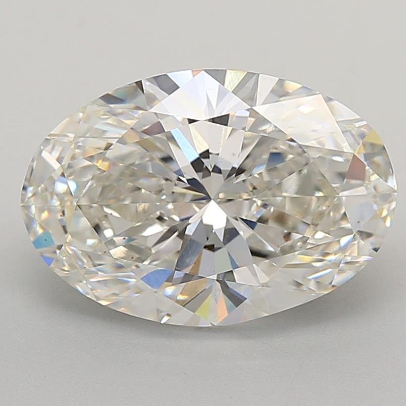 5.03ct G VS1 Rare Carat Ideal Cut Oval Lab Grown Diamond