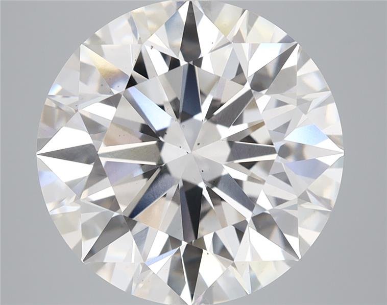 7.62ct G VS2 Rare Carat Ideal Cut Round Lab Grown Diamond