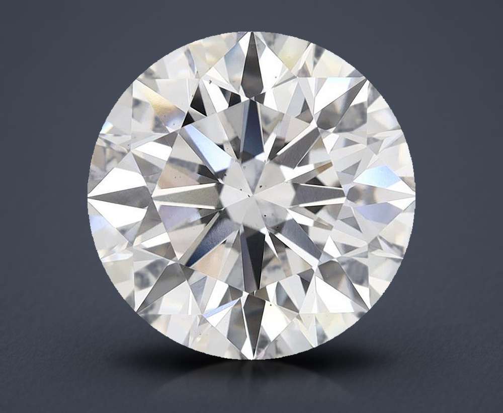 7.62 Carat Round Lab Diamond