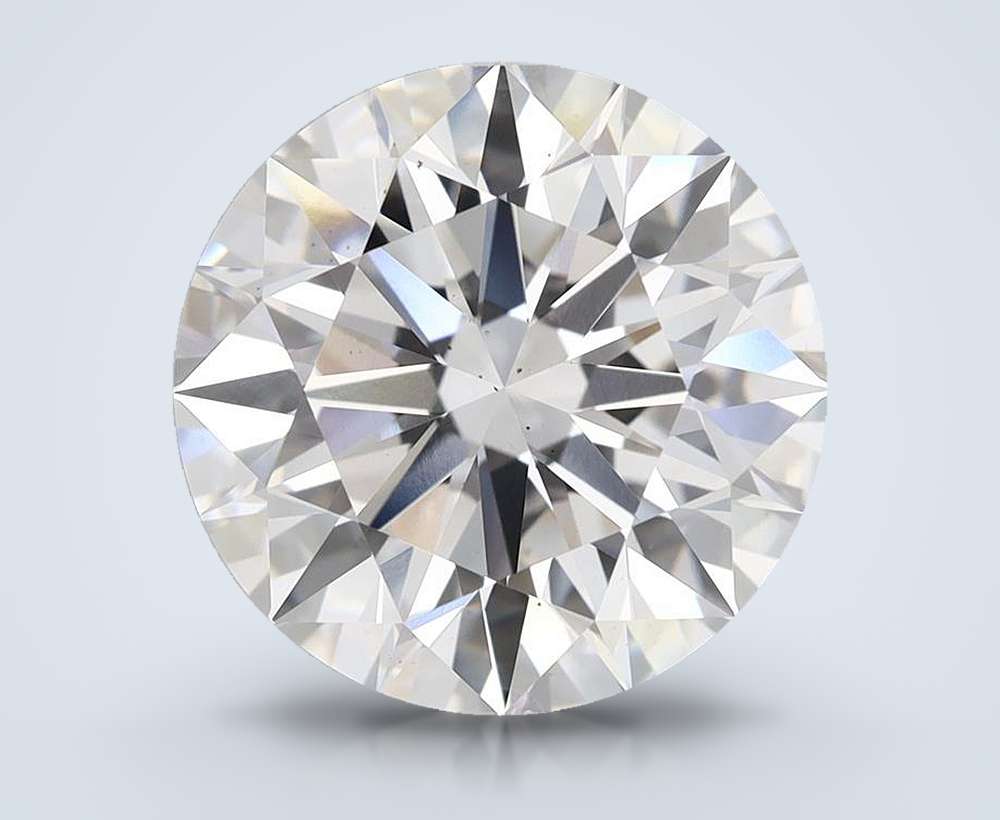 7.62 Carat Round Lab Diamond