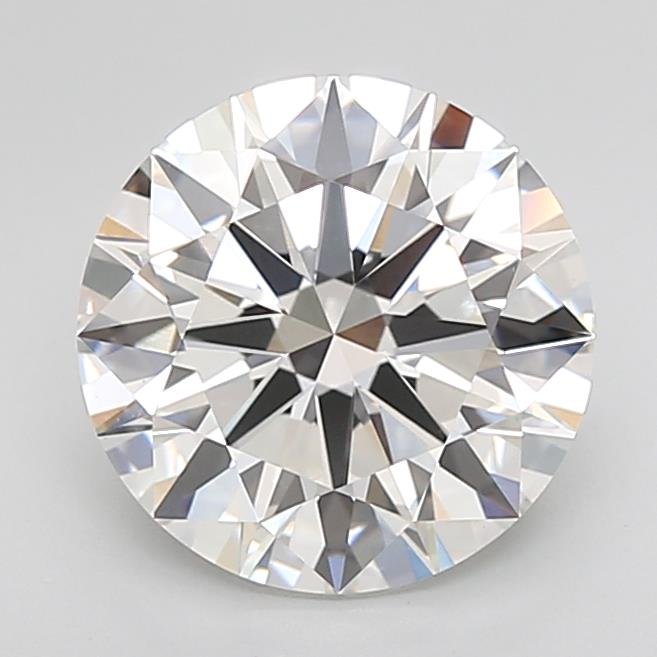 3.50ct F VS1 Rare Carat Ideal Cut Round Lab Grown Diamond