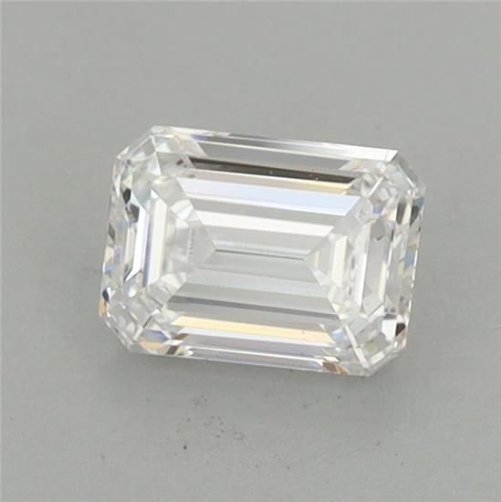 0.75ct D VS1 Rare Carat Ideal Cut Emerald Lab Grown Diamond