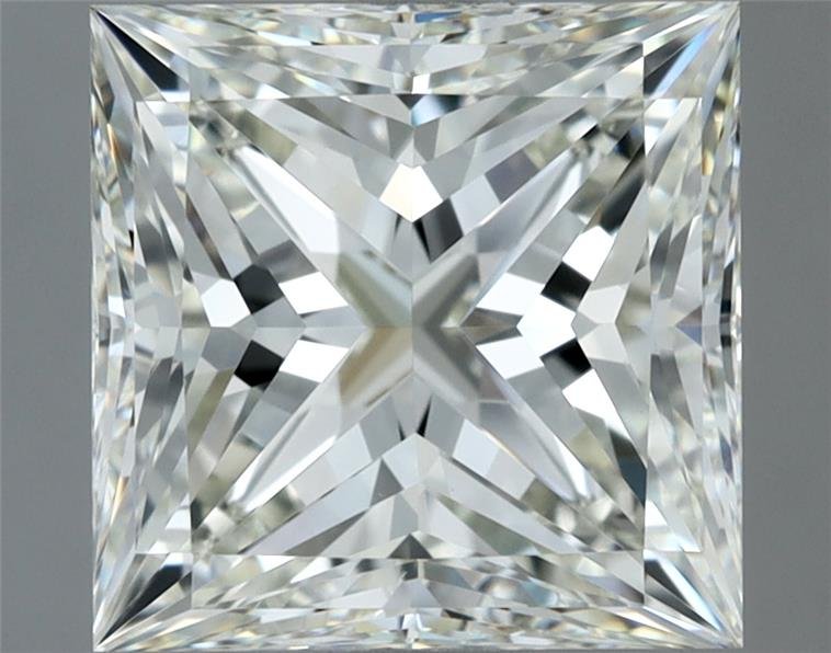 3.03ct J VS1 Rare Carat Ideal Cut Princess Diamond