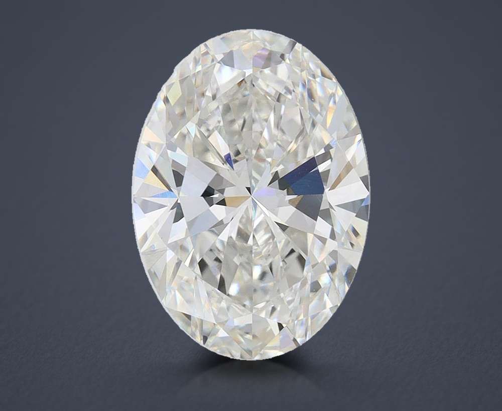 4.07 Carat Oval Lab Diamond