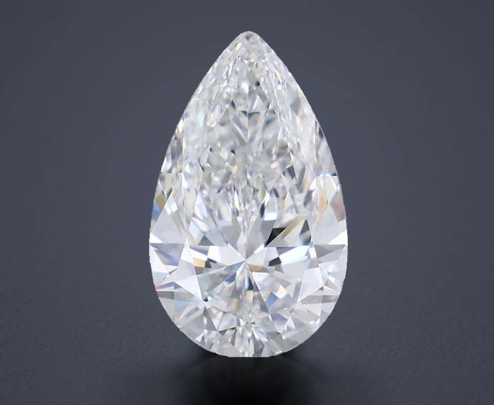 2.80 Carat Pear Natural Diamond